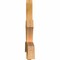 Ekena Millwork Davenport Rough Sawn Timber Gable Bracket, Western Red Cedar, 108"W x 36"H x 4"D x 6"F, 8/12 Pitch GBW108X36X0406DAV00RWR - alternate 2